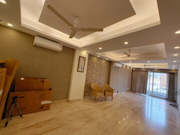 Living Room in 3 BHK Builder Floor at Greater Kailash I – for Sale