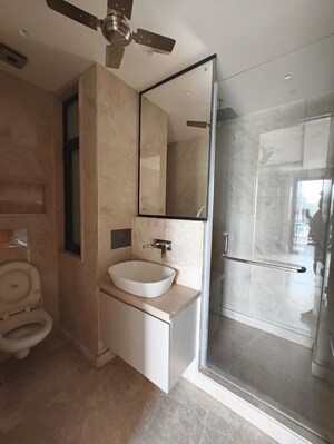 Bathroom in 3 BHK Builder Floor at Greater Kailash I – for Sale