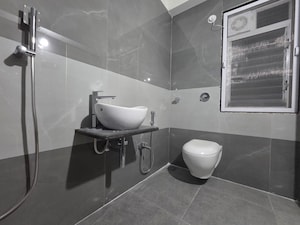 Bathroom in 3 BHK Apartment at Goregaon West – for Rent