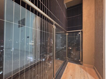 Balcony in 3 BHK Apartment at Goregaon West – for Rent