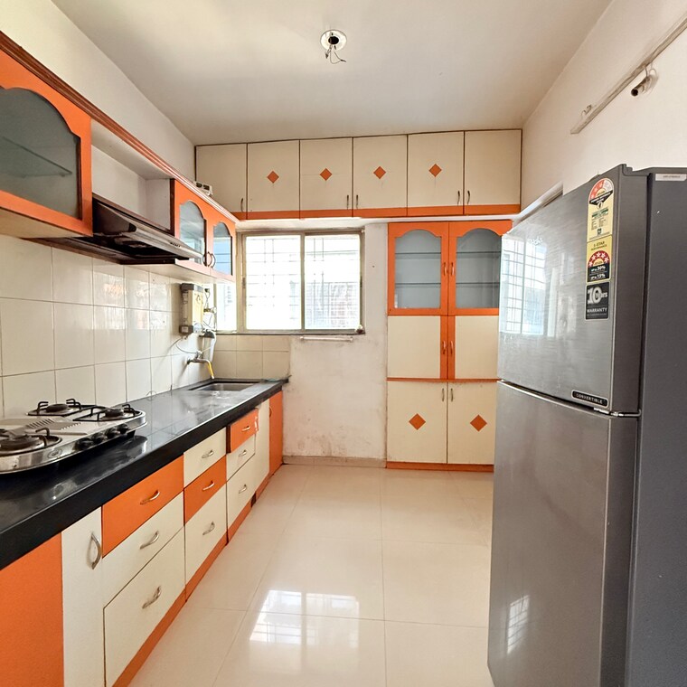 Kitchen, shivalaya-society 2 Bedroom 900 Sq.Ft. Apartment In Sutarwadi Pune 9683034