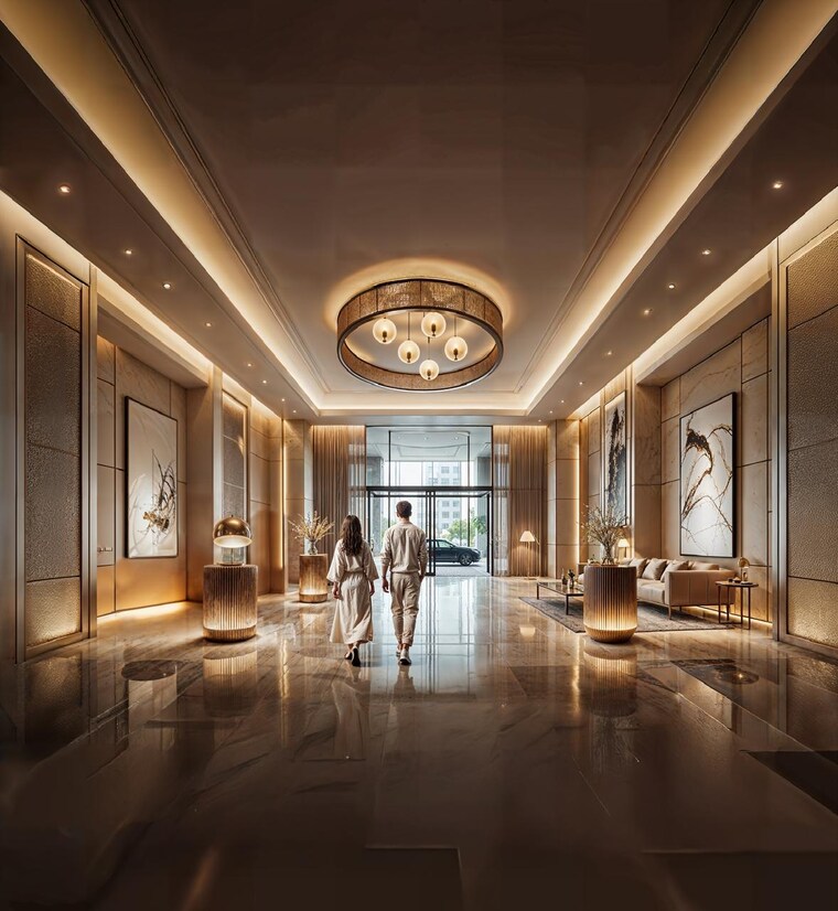 Living Room, lodha-sovrano 2 Bedroom 996 Sq.Ft. Apartment In Jogeshwari West Mumbai 9683256