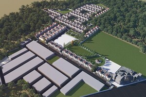 Master Plan in 3 BHK Villa at Omega Suraksha Enclave, Mohanlalganj – for Sale