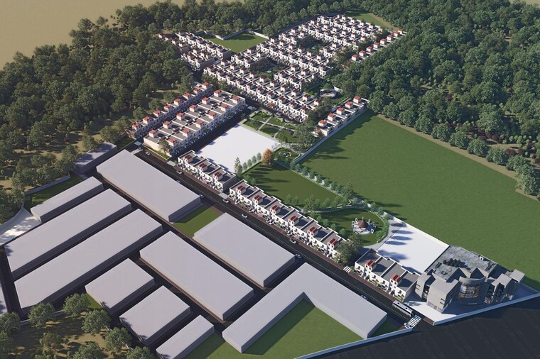 Master Plan, omega-suraksha-enclave 3 Bedroom 1460 Sq.Ft. Villa In Mohanlalganj Lucknow 9683218