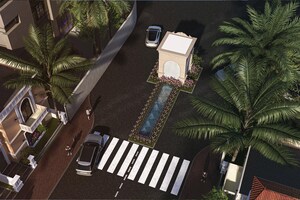 Staircase in 3 BHK Villa at Omega Suraksha Enclave, Mohanlalganj – for Sale