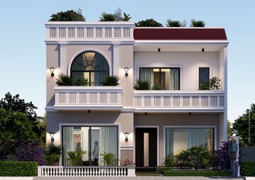 3 BHK Villa – Exterior View View at Omega Suraksha Enclave, Mohanlalganj - for Sale