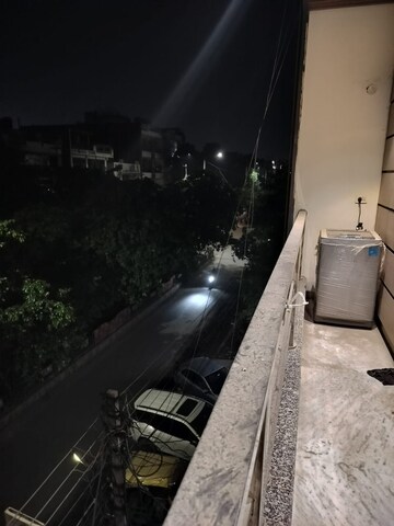 Balcony in 2 BHK Apartment at SCC Sapphire, Raj Nagar Extension – for Rent
