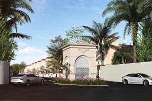 3 BHK Villa – Exterior View View at Omega Suraksha Enclave, Mohanlalganj - for Sale