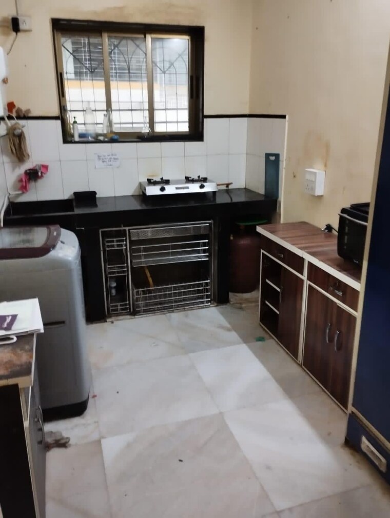 Kitchen, ram-krupa 1 Bedroom 550 Sq.Ft. Apartment In Mahim Mumbai 9683378