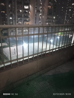 Balcony in 4 BHK Apartment at Nimbus The Hyde park, Sector 78 – for Rent