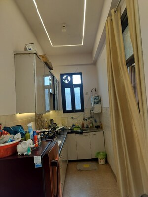 Kitchen in 2 BHK Apartment at VVIP Addresses, Raj Nagar Extension – for Rent
