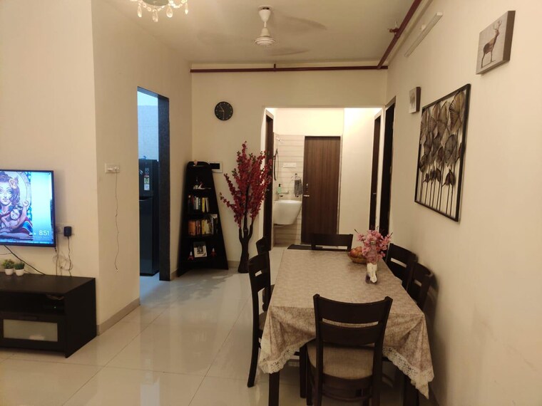Dinning Area, sector 10 ghansoli 3 Bedroom 1000 Sq.Ft. Apartment In Sector 10 Ghansoli Navi Mumbai 9683574