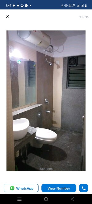 Bathroom in 2 BHK Apartment at Kalpataru Splendour, Wakad – for Rent