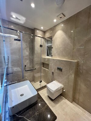 Bathroom in 3 BHK Apartment at Mittal Rajnagar Residency, Raj Nagar Extension – for Rent