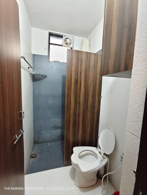 Bathroom in 3 BHK Apartment at Gotri Road – for Rent