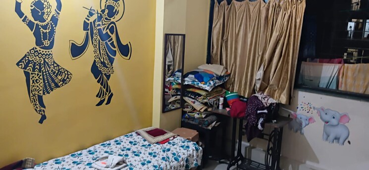 Bedroom, sector 8a ulwe 1 RK 450 Sq.Ft. Apartment In Sector 8a Ulwe Navi Mumbai 9683806