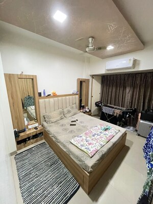 Bedroom in 1 BHK Apartment at Shiv Bhakti Apartment, Malad West – for Rent
