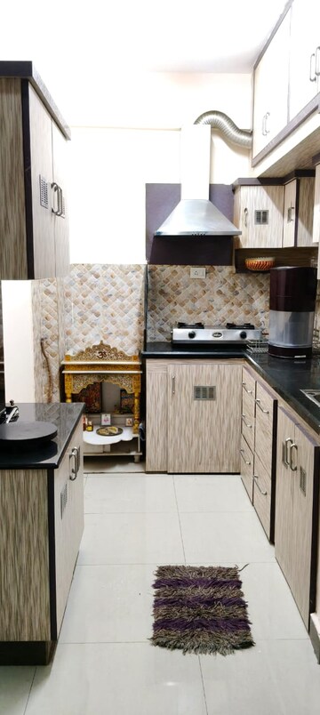 Kitchen in 2 BHK Apartment at Raghavendra Arcade, Kondapur – for Rent