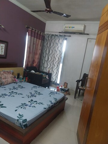 Bedroom in 3 BHK Apartment at Kopar Khairane – for Rent