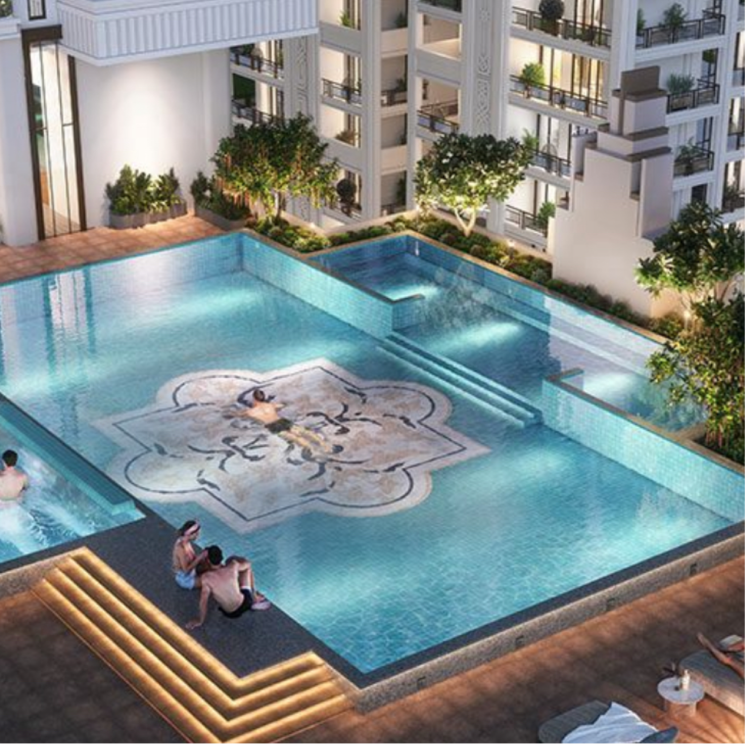 Swimming Pool, hero-homes-palatial 3.5 Bedroom 2833 Sq.Ft. Apartment In Tek Chand Nagar Gurgaon 9684149