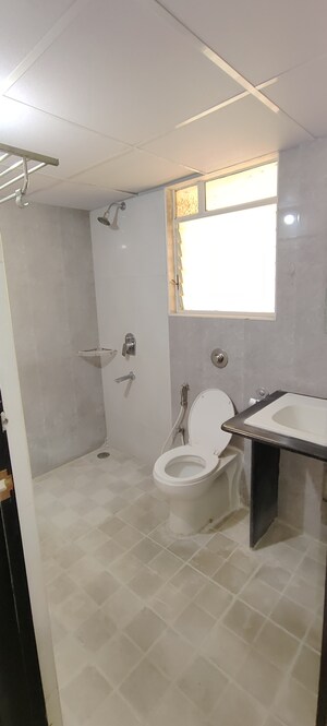Bathroom in 3 BHK Apartment at Vajram Essenza, Yelahanka – for Rent