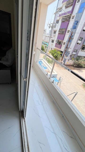 Balcony in 2 BHK Apartment at solitaire ragavendra, Kondapur – for Rent