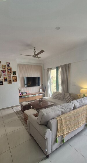 Living Room in 2 BHK Apartment at G Corp The Icon, Thanisandra Main Road – for Rent