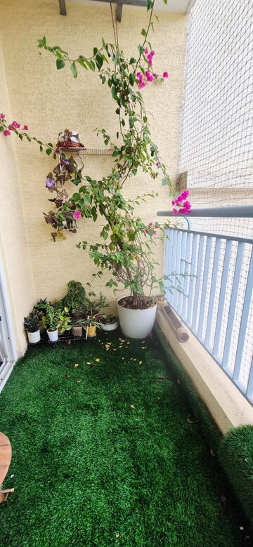 Balcony in 2 BHK Apartment at G Corp The Icon, Thanisandra Main Road – for Rent