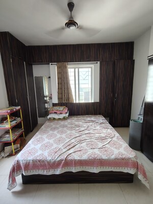 Bedroom in 2 BHK Apartment at Shivam CHS Pimple Saudagar, Pimple Saudagar – for Rent