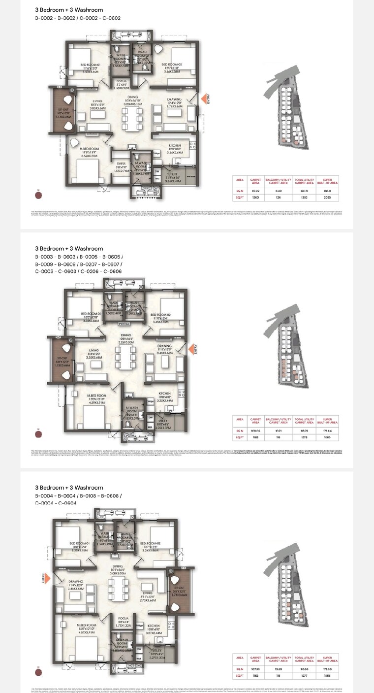 Floor Plan, sanath nagar 3 Bedroom 1850 Sq.Ft. Apartment In Sanath Nagar Hyderabad 9684411
