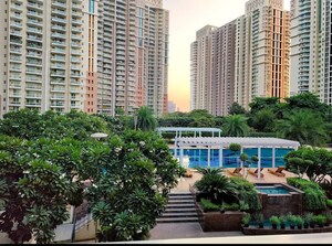 3 BHK Apartment – Exterior View View at DLF Park Place, Sector 54 - for Rent