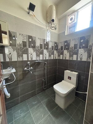 Bathroom in 2 BHK Apartment at GE Raghvendra Residency, Kondapur – for Rent