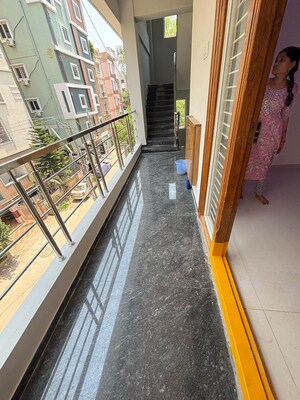 Balcony in 2 BHK Apartment at GE Raghvendra Residency, Kondapur – for Rent