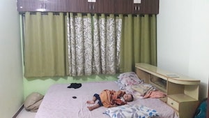 Bedroom in 3 BHK Apartment at Ram Villa Pimple Saudagar, Pimple Saudagar – for Rent