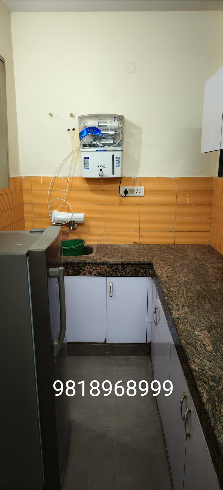 Kitchen, dlf city phase 3 1 Bedroom 755 Sq.Ft. Builder Floor In Dlf City Phase 3 Gurgaon 9684886