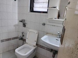 Attached Bathroom in 1 BHK Apartment at Powai Jaltarang CHS, Powai – for Rent