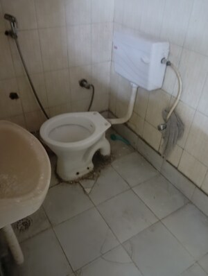 Bathroom in 1 BHK Builder Floor at Kalkaji – for Rent