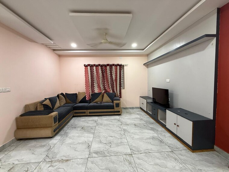 Living Room, bm-residency-kondapur 2 Bedroom 1250 Sq.Ft. Apartment In Kondapur Hyderabad 9684984