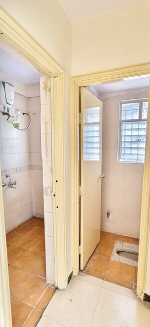 Bathroom in 1 BHK Apartment at Pentagon Fortune East, Kharadi – for Rent