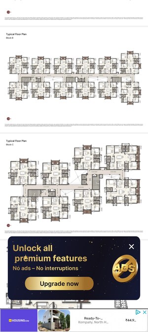 Master Plan in 3 BHK Apartment at Brigade Enclave, Erragadda – for Sale