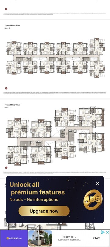 Master Plan in 3 BHK Apartment at Brigade Enclave, Erragadda – for Sale