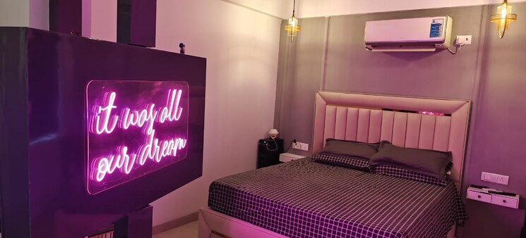 Bedroom, wave-city 1 Bedroom 468 Sq.Ft. Apartment In Wave City Ghaziabad 9685131