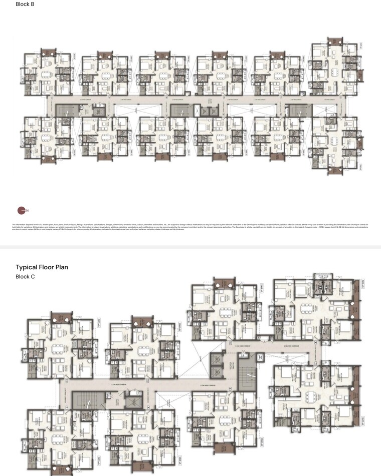 Master Plan, brigade-enclave 4 Bedroom 2530 Sq.Ft. Apartment In Erragadda Hyderabad 9685141