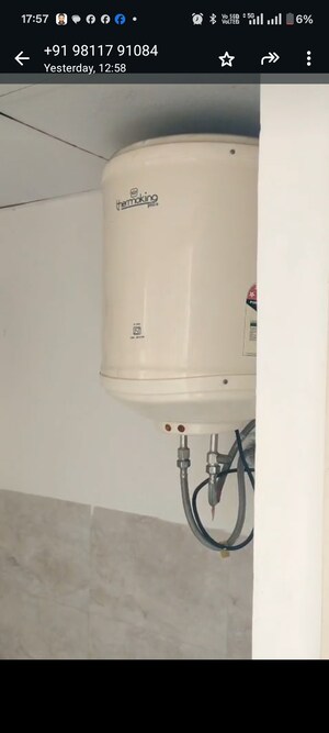 Bathroom in 2 BHK Apartment at Wave Dream Homes, Wave City – for Rent