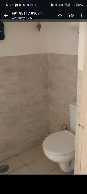Bathroom in 2 BHK Apartment at Wave Dream Homes, Wave City – for Rent