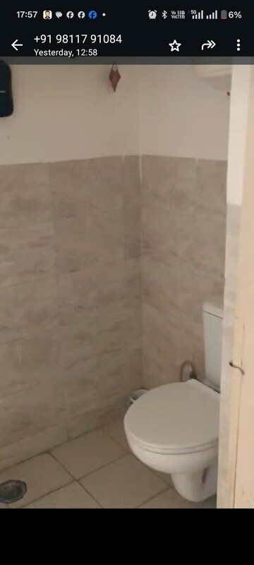 Bathroom in 2 BHK Apartment at Wave Dream Homes, Wave City – for Rent