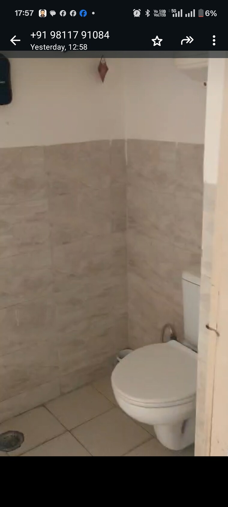 Bathroom, wave-dream-homes 2 Bedroom 840 Sq.Ft. Apartment In Wave City Ghaziabad 9685284
