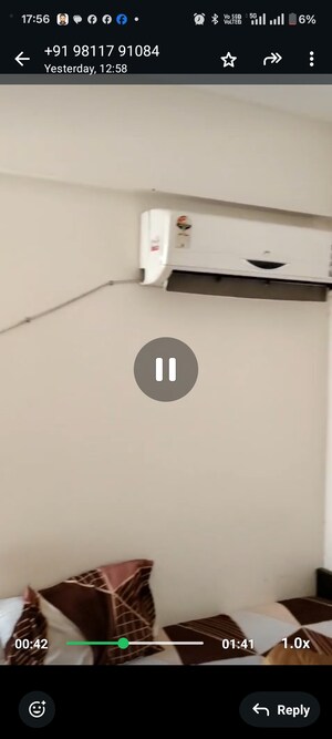 Furnished Amenities in 2 BHK Apartment at Wave Dream Homes, Wave City – for Rent