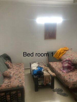 Living Room in 3 BHK Builder Floor at Chattarpur – for Rent