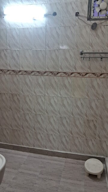 Bathroom in 2 BHK Builder Floor at Lajpat Nagar – for Rent